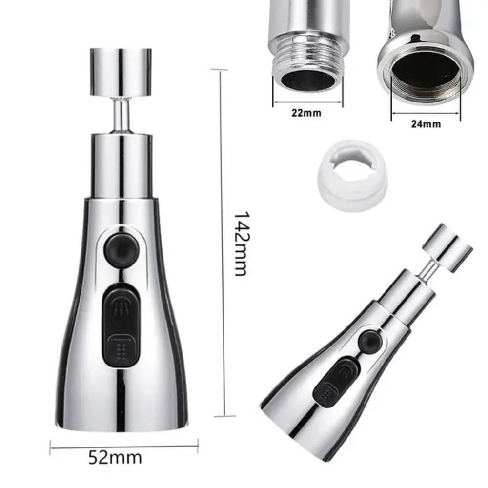 Water-saving kitchen mixer tap