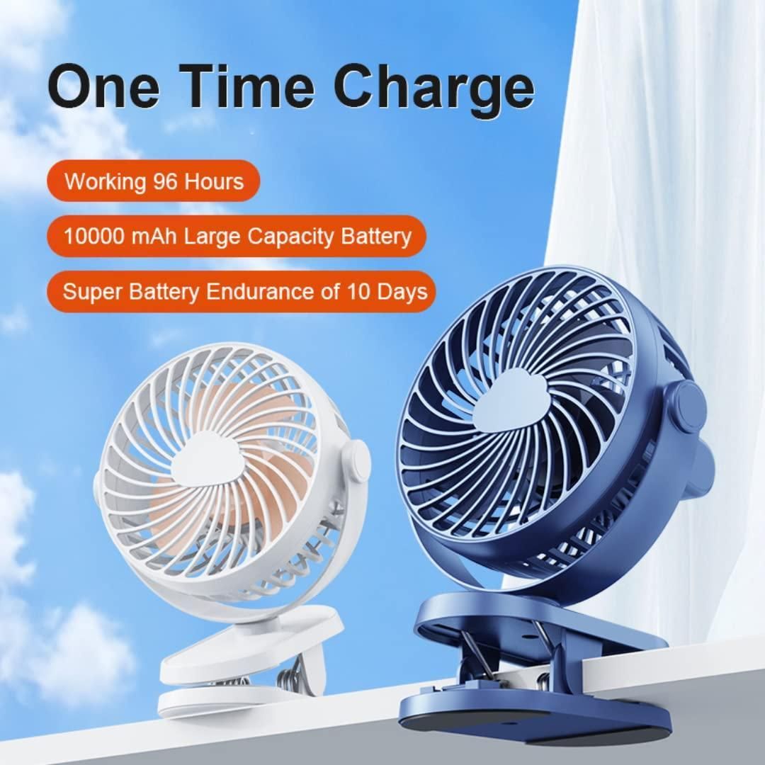 Super Airflow- Silent USB Portable Desktop Fan
