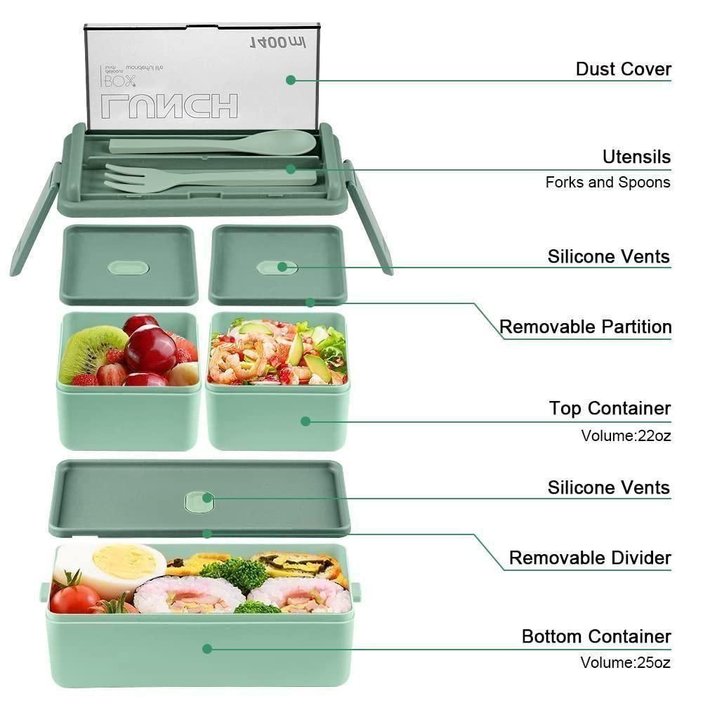 Healthy meal storage box