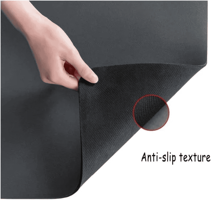 Large Water-Absorbent Dish Drying Mat for Kitchen – Ideal for Utensils & Kitchen Items (60x40 cm, Pack of 1) - Fixitify
