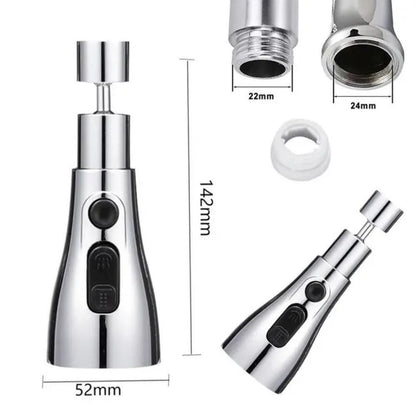 Water-saving kitchen mixer tap