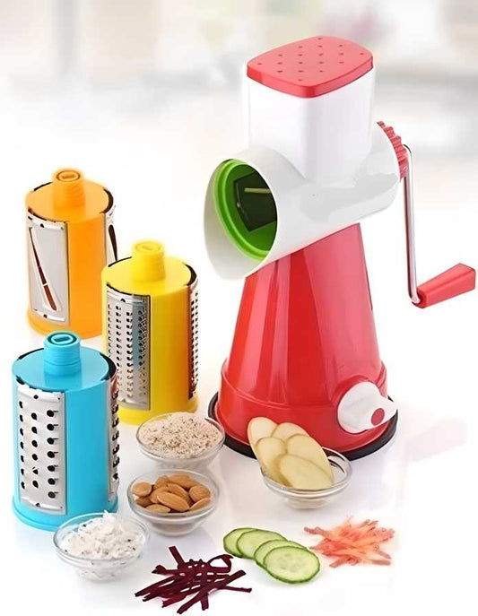Rotary vegetable grater