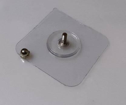 Heavy Duty Self Adhesive Wall Hooks (Pack of 20) – Transparent & Waterproof