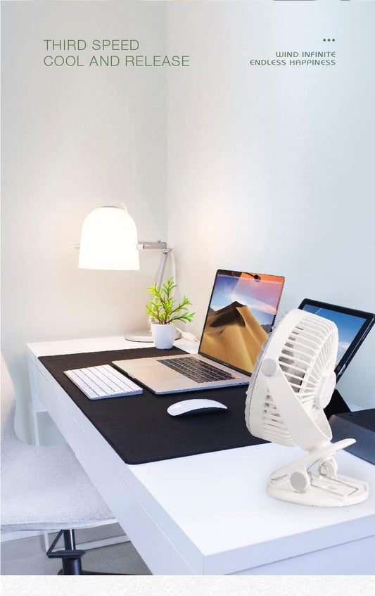Super Airflow- Silent USB Portable Desktop Fan