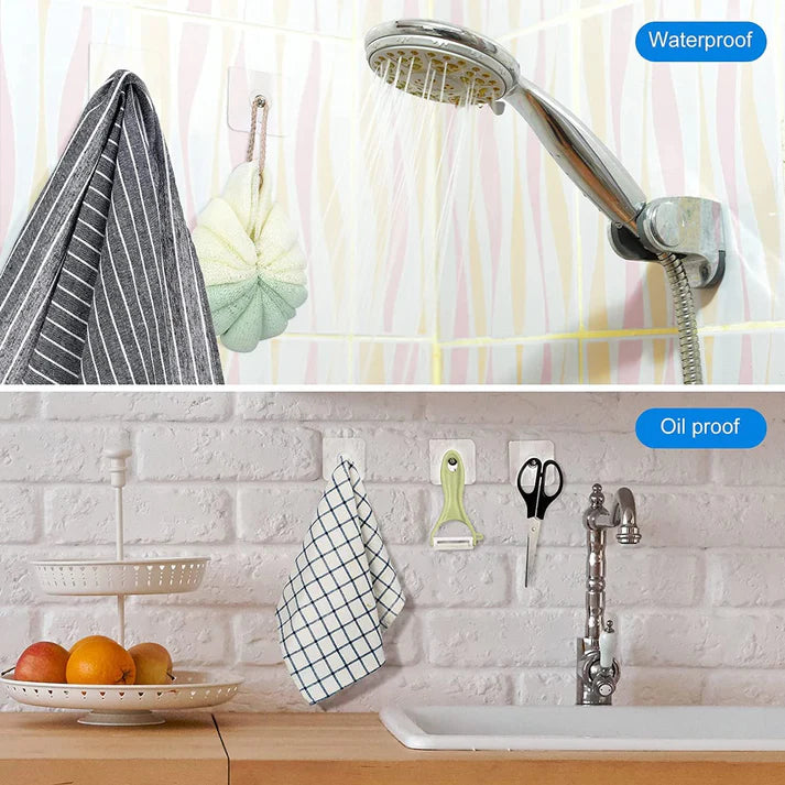 Self adhesive Wall Hooks Without the Damage – Seamless & Strong