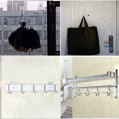 Self adhesive Wall Hooks Without the Damage – Seamless & Strong