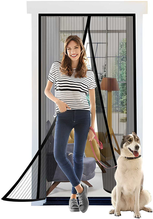 Hands-Free Magnetic Door Curtain - Fixitify
